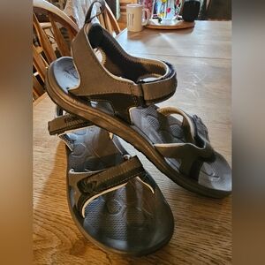 Columbia Techlite Gray Casual Sandles Omni Hiking Fishing Women's Size 9